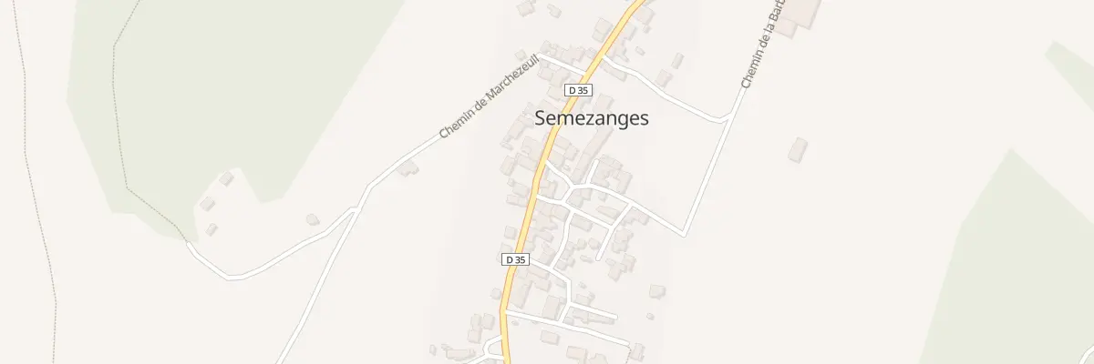 Plan du 30 Rue des Fontaines à Semezanges