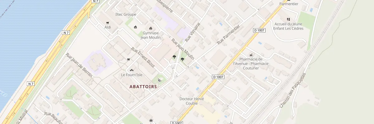 Plan du 2 Rue Edouard Girerd à Vienne