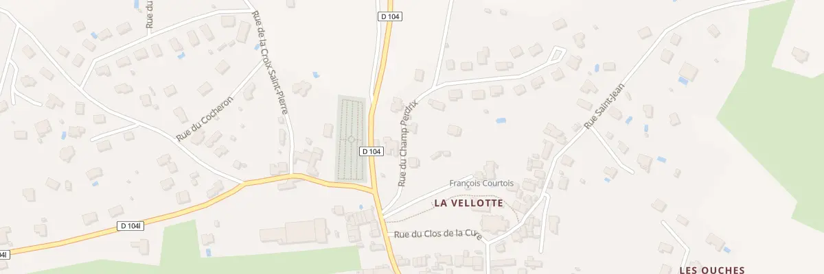 Plan du 10 Rue du Champ Perdrix à Fleurey-sur-Ouche