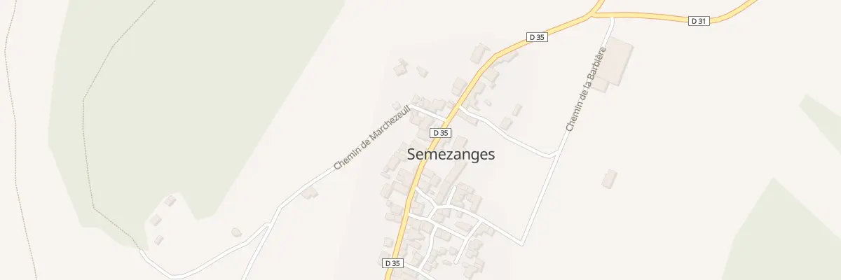 Plan du 29 Rue des Fontaines à Semezanges
