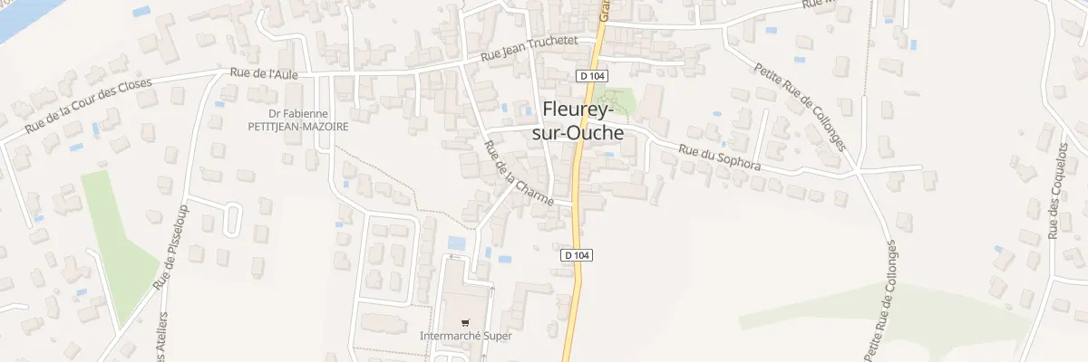 Plan du 14 La Ruellotte à Fleurey-sur-Ouche