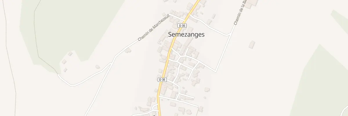Plan du 28 Rue des Fontaines à Semezanges