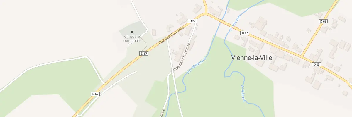 Plan du 5041 Rue de la Fontaine à Vienne-la-Ville