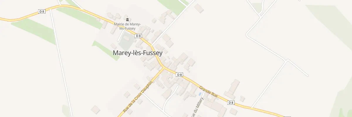 Plan du 39 Gr Grande Rue à Marey-lès-Fussey