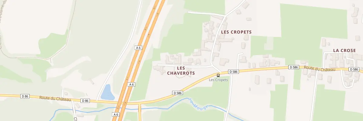 Plan du 74 Imp des Chaverots à La Salle