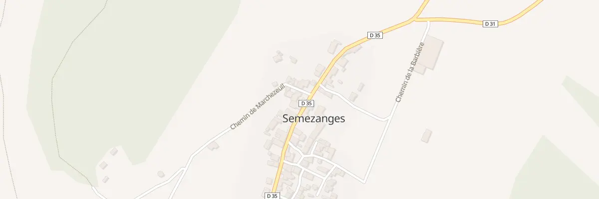 Plan du 31 Rue des Fontaines à Semezanges