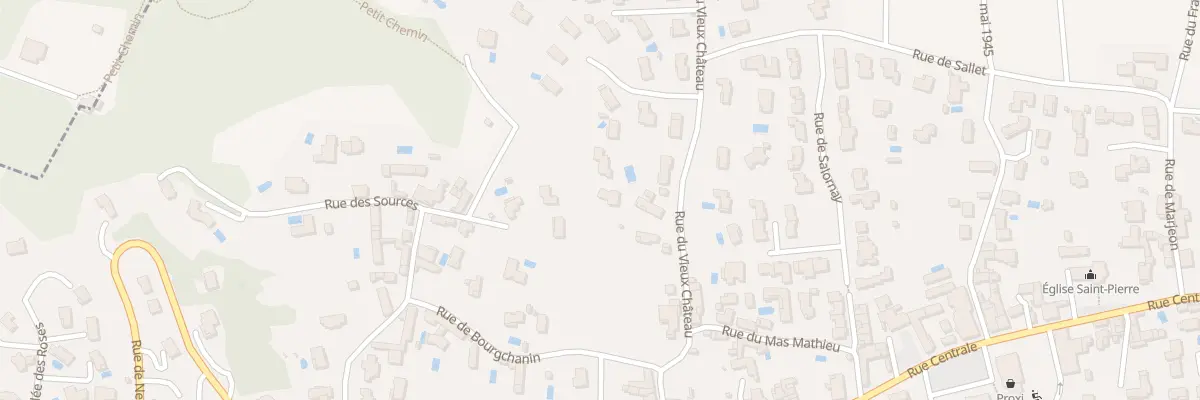 Plan du 167 Rue du Vieux Château à Montanay