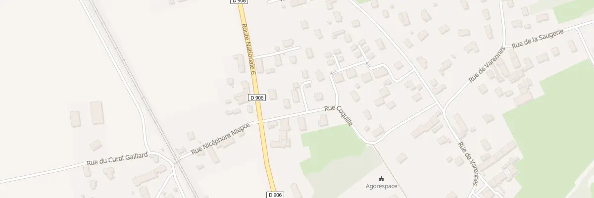 Plan du 5 Rue Coquille à Saint-Loup-de-Varennes
