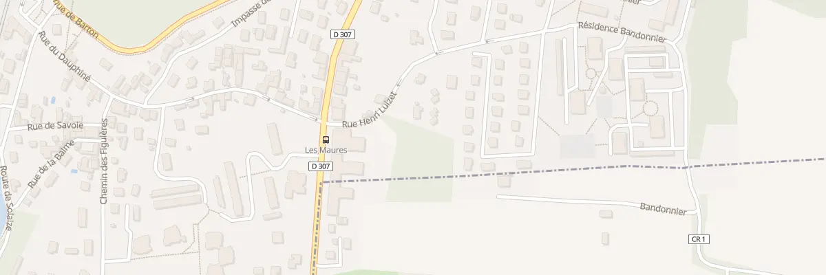 Plan du 6T Rte de Vienne à Feyzin