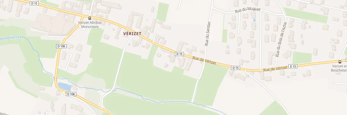 Plan du 38 Rue de Verizet à Viré