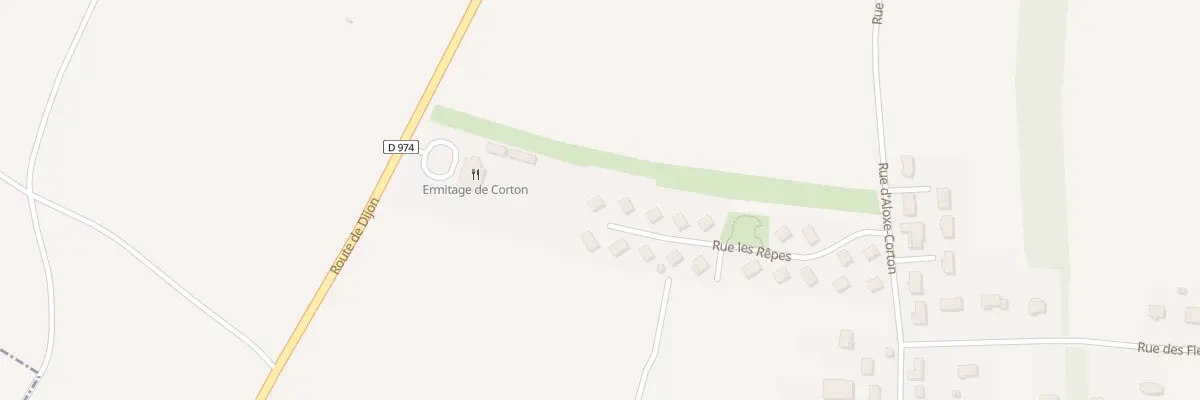 Plan du 14 Rue Les Repes à Chorey-les-Beaune