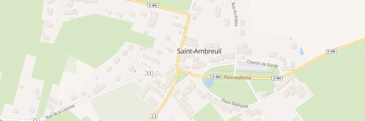 Plan du 10 Rue de l’Eglise à Saint-Ambreuil