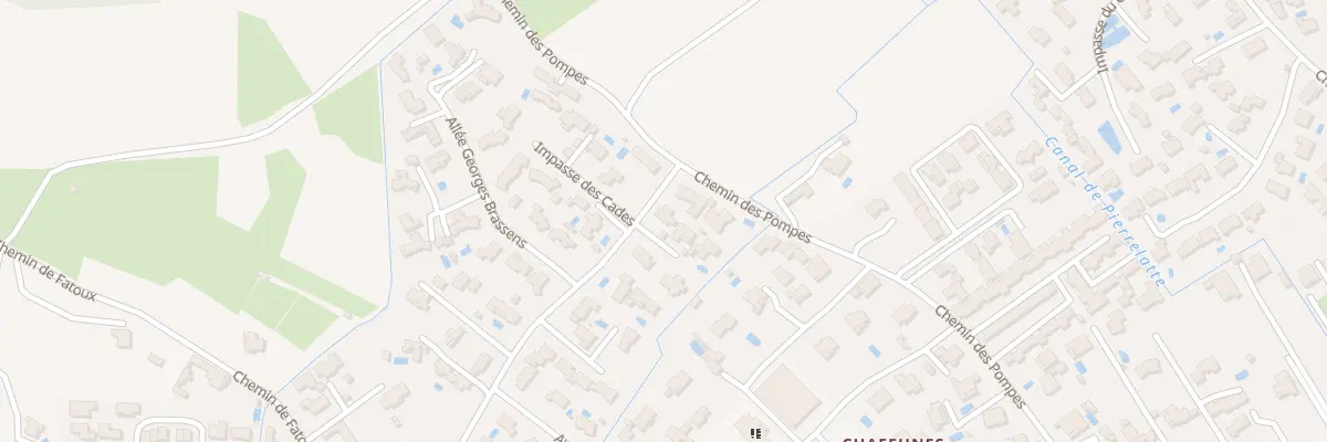 Plan du 61A Av de la Garrigue à Sorgues