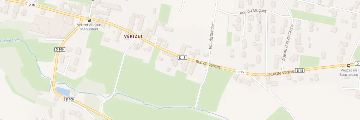 Plan du 40 Rue de Verizet à Viré