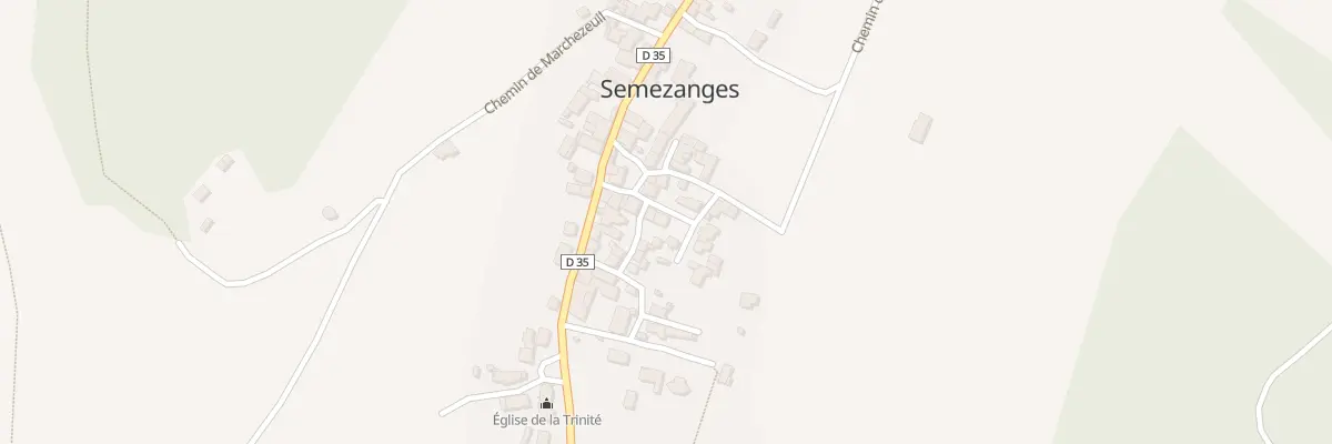 Plan du 10 Rue des Chenevières à Semezanges