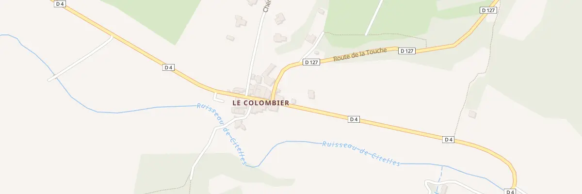 Plan du 5052 Le Colombier à Rochefort-en-Valdaine