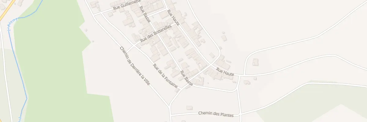 Plan du 33 Rue Basse à La Neuville-au-Pont
