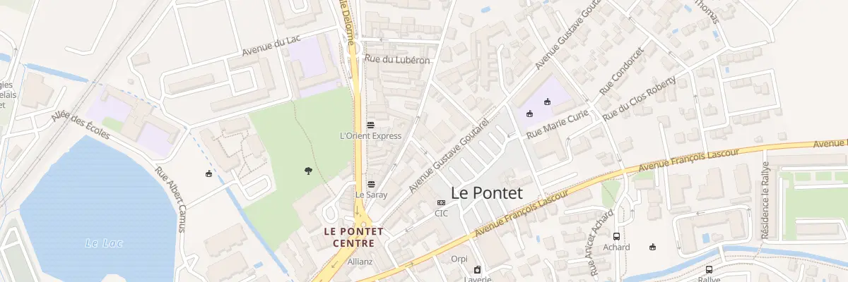 Plan du 23 Rue Panisset au Pontet