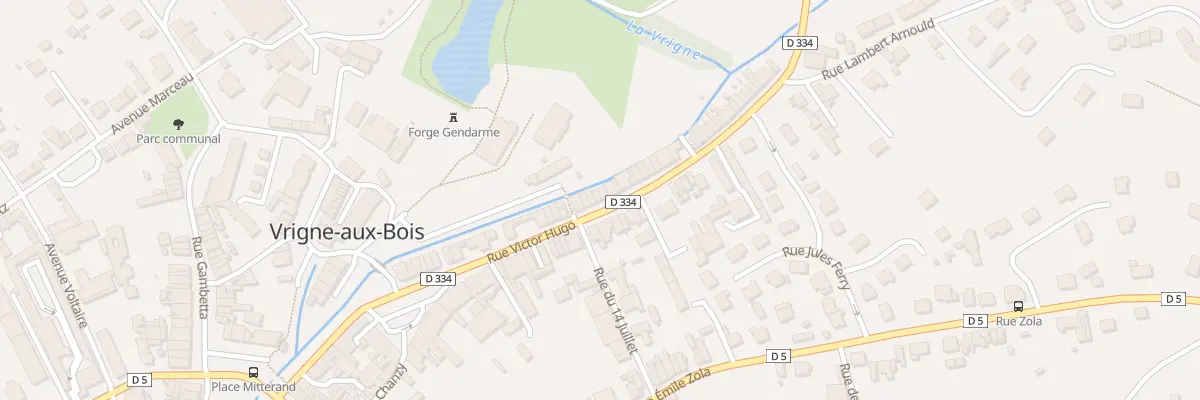 Plan du 31 Rue Victor Hugo à Vrigne aux Bois