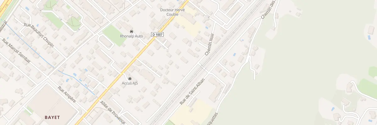 Plan du 20B Che Noir à Vienne