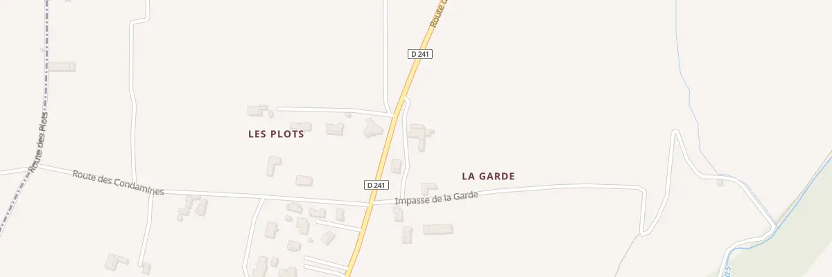 Plan du 625 Rte de Tain à Larnage
