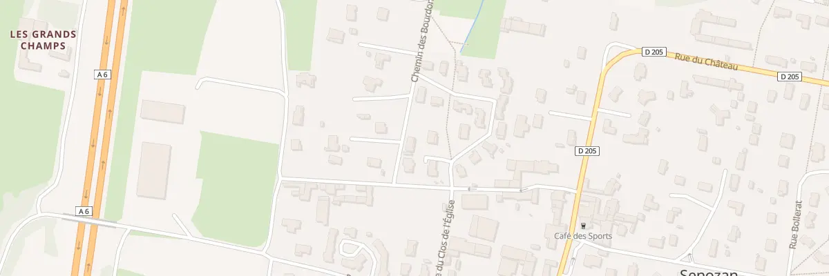 Plan du 27 Rue de la Source à Senozan