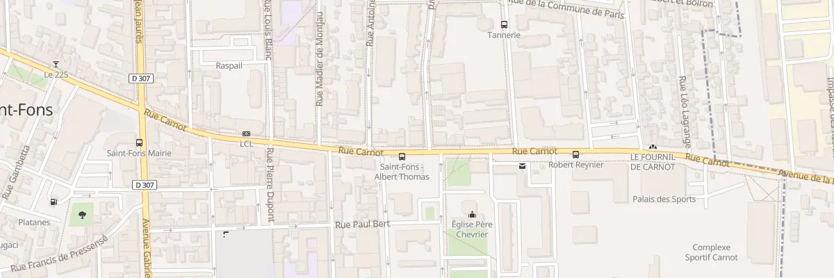 Plan du 41 Rue Carnot à Saint-Fons