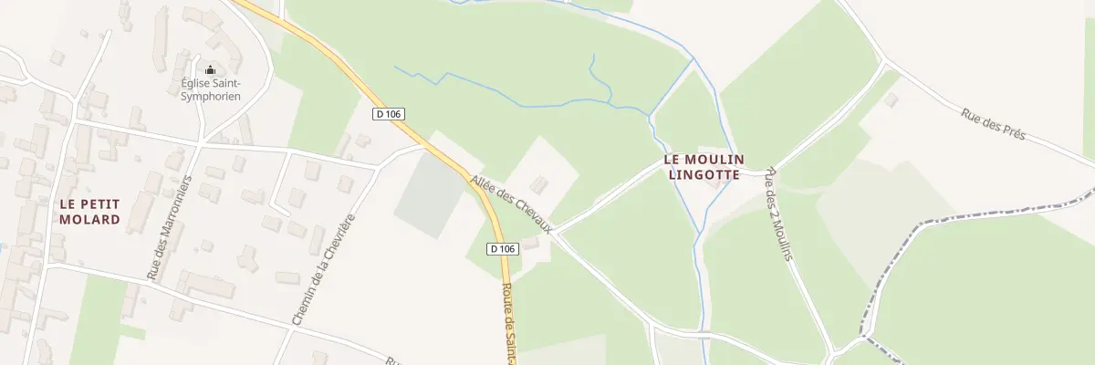 Plan du 1 All des Chevaux à Viré