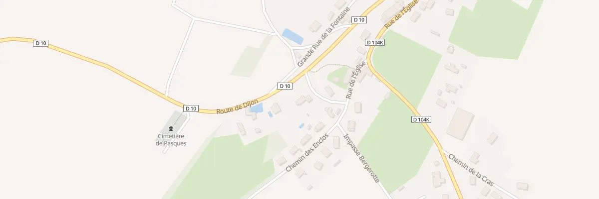 Plan du 5 Rue de Derrière l’Eglise à Pasques