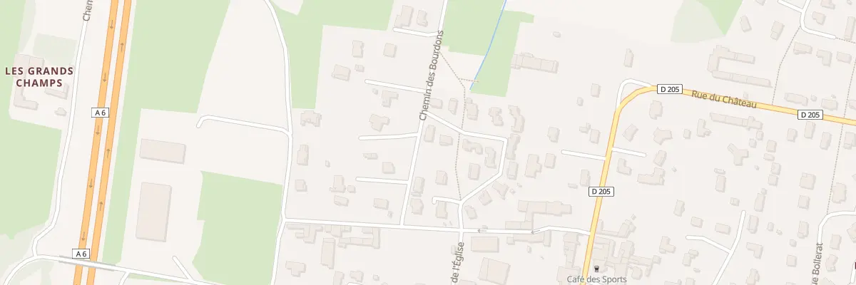 Plan du 211 Rue de la Source à Senozan