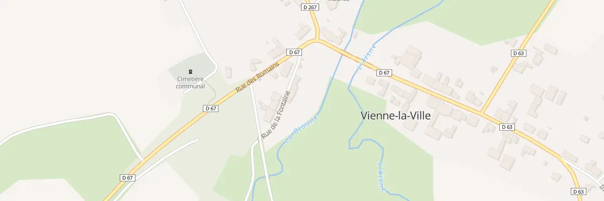 Plan du 5039 Le Village à Vienne-la-Ville