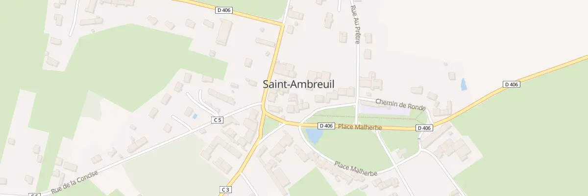 Plan du 126 Pl Malherbe à Saint-Ambreuil