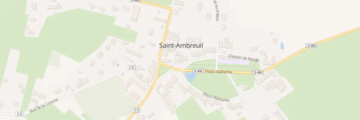 Plan du 98 Pl Malherbe à Saint-Ambreuil