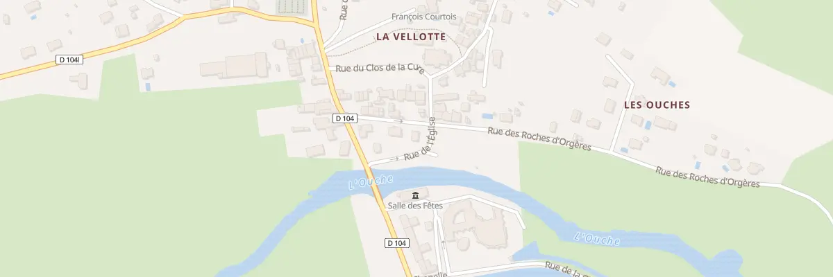 Plan du 1 Rue de l’Eglise à Fleurey-sur-Ouche