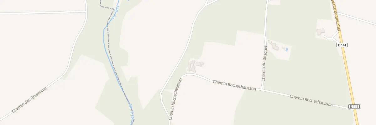 Plan du 460 Che Rochechausson à La Baume-de-Transit