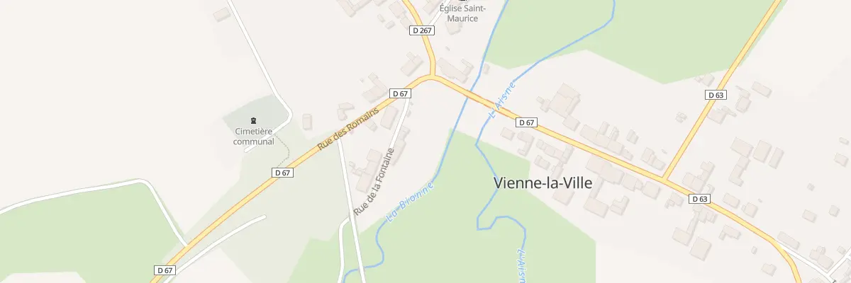 Plan du 5036 Rue de la Fontaine à Vienne-la-Ville