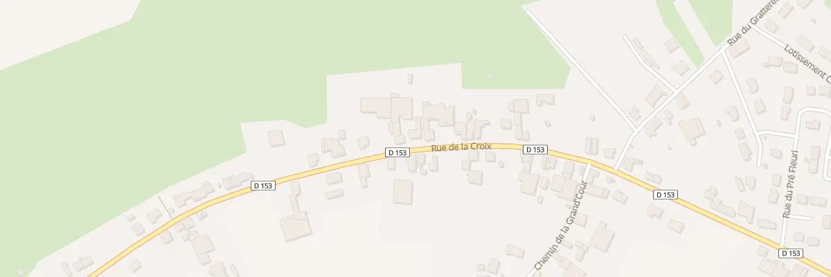 Plan du 34 Rue de la Croix à Voillecomte