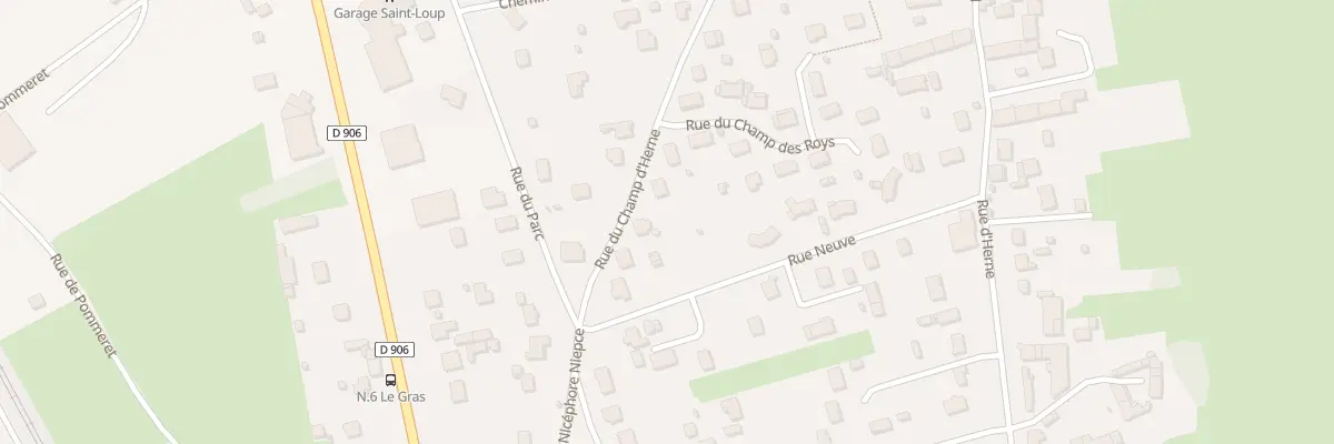 Plan du 6 Rue du Champ d’Herne à Saint-Loup-de-Varennes