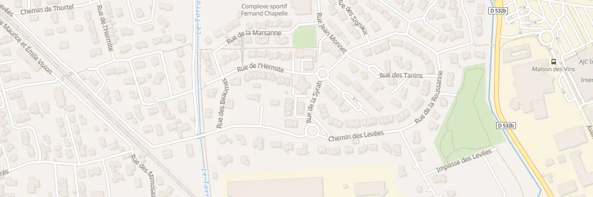 Plan du 29 Rue de l’Hermite à Tain-l’Hermitage