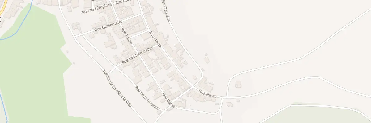 Plan du 45 Rue Haute à La Neuville-au-Pont