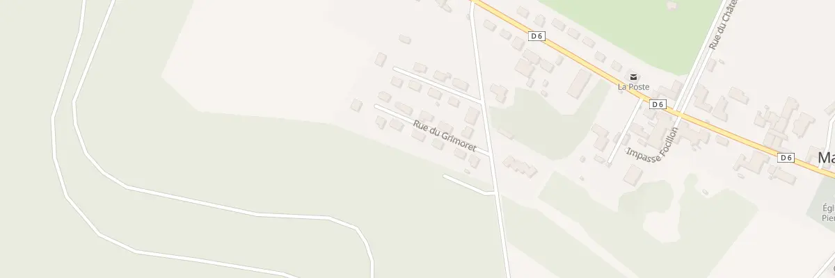 Plan du 16 Rue du Grimoret à Maranville