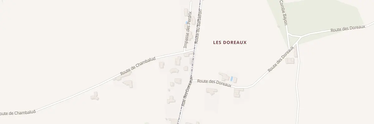 Plan du 5295 Les Doreaux à Chanas