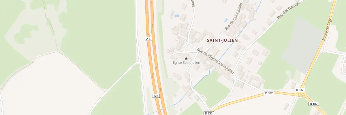 Plan du 26 Rue de l’Eglise Saint-Julien à Sennecey-le-Grand