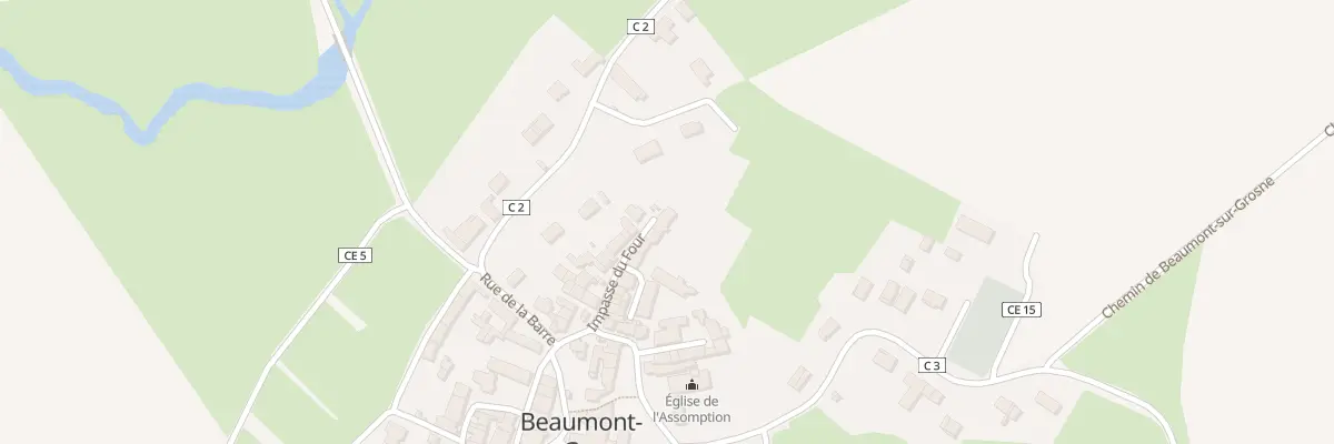 Plan du 5042 Imp du Four à Beaumont-sur-Grosne