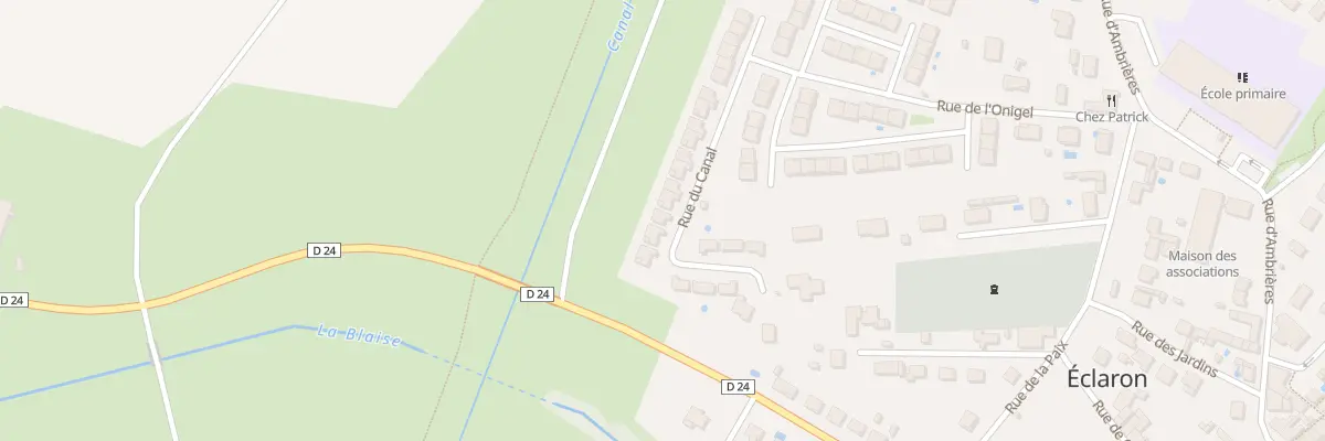 Plan du 29 Rue du Canal à Éclaron-Braucourt-Sainte-Livière