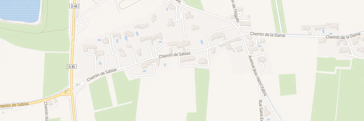 Plan du 6184 Pouet à Camaret-sur-Aigues