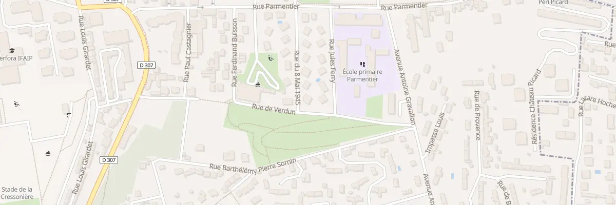 Plan du 13 Rue du Huit Mai à Saint-Fons