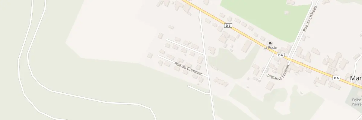 Plan du 15 Rue du Grimoret à Maranville