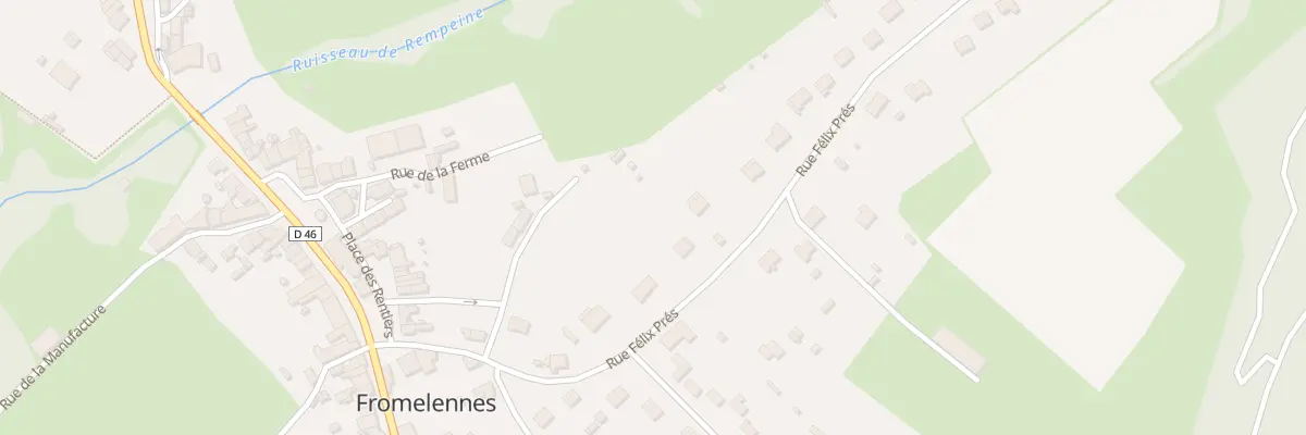 Plan du 30 Rue Félix Prés à Fromelennes