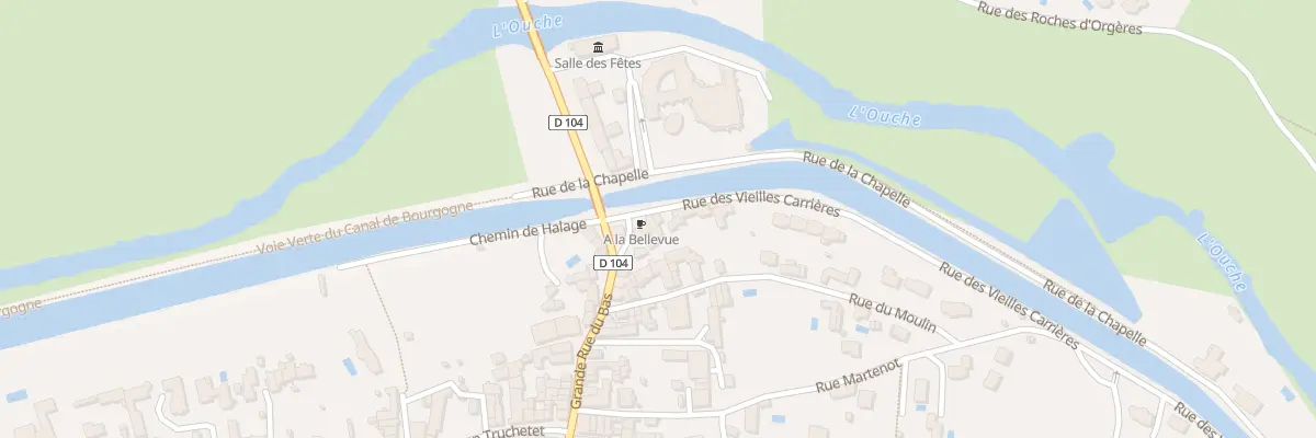 Plan du 4 Rue des Vieilles Carrières à Fleurey-sur-Ouche